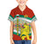 Bulgaria Lion Kid Hawaiian Shirt Tricolor Flag, Folk Pattern and Proud Motto