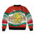 Bulgaria Lion Sleeve Zip Bomber Jacket Tricolor Flag, Folk Pattern and Proud Motto