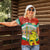 Bulgaria Lion Women Polo Shirt Tricolor Flag, Folk Pattern and Proud Motto