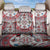 Bulgaria Folk Art Back Car Seat Cover with Traditional Embroidery and Floral Motifs