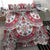 Bulgaria Folk Art Bedding Set with Traditional Embroidery and Floral Motifs