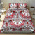 Bulgaria Folk Art Bedding Set with Traditional Embroidery and Floral Motifs