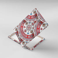 Bulgaria Folk Art Canvas Wall Art with Traditional Embroidery and Floral Motifs
