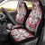 Bulgaria Folk Art Car Seat Cover with Traditional Embroidery and Floral Motifs