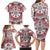 Bulgaria Folk Art Family Matching Long Sleeve Bodycon Dress and Hawaiian Shirt with Traditional Embroidery and Floral Motifs