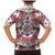Bulgaria Folk Art Family Matching Mermaid Dress and Hawaiian Shirt with Traditional Embroidery and Floral Motifs