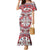 Bulgaria Folk Art Family Matching Mermaid Dress and Hawaiian Shirt with Traditional Embroidery and Floral Motifs