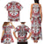 Bulgaria Folk Art Family Matching Tank Maxi Dress and Hawaiian Shirt with Traditional Embroidery and Floral Motifs