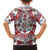 Bulgaria Folk Art Kid Hawaiian Shirt with Traditional Embroidery and Floral Motifs