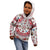 Bulgaria Folk Art Kid Hoodie with Traditional Embroidery and Floral Motifs