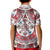 Bulgaria Folk Art Kid Polo Shirt with Traditional Embroidery and Floral Motifs
