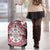 Bulgaria Folk Art Luggage Cover with Traditional Embroidery and Floral Motifs