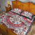 Bulgaria Folk Art Quilt Bed Set with Traditional Embroidery and Floral Motifs