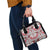 Bulgaria Folk Art Shoulder Handbag with Traditional Embroidery and Floral Motifs