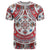 Bulgaria Folk Art T Shirt with Traditional Embroidery and Floral Motifs