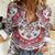 Bulgaria Folk Art Women Casual Shirt with Traditional Embroidery and Floral Motifs
