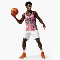 Black Cowgirl Basketball Jersey Boots And Bling - Pink Leopard Western Diva Melanin