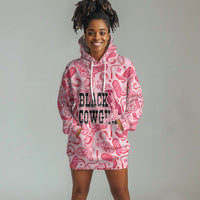 Black Cowgirl Hoodie Dress Boots And Bling - Pink Leopard Western Diva Melanin