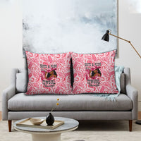Black Cowgirl Pillow Cover Boots And Bling - Pink Leopard Western Diva Melanin