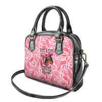 Black Cowgirl Shoulder Handbag Boots And Bling - Pink Leopard Western Diva Melanin