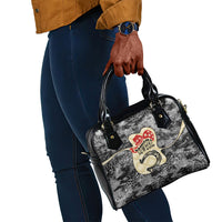 Black Cowgirl Lasso Horseshoe Shoulder Handbag Vintage Retro Leopard Animal