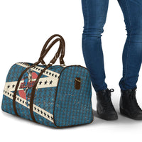 Bill Pickett Black Cowboy Travel Bag Western American Heritage - Grunge Stars And Stripes