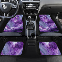 Lupus Awareness Month Car Mats Purple Ribbon Watercolor Galaxy Butterfly Floral Support Art