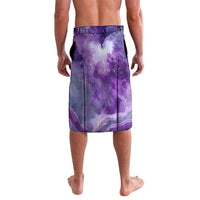 Lupus Awareness Month Lavalava Purple Ribbon Watercolor Galaxy Butterfly Floral Support Art