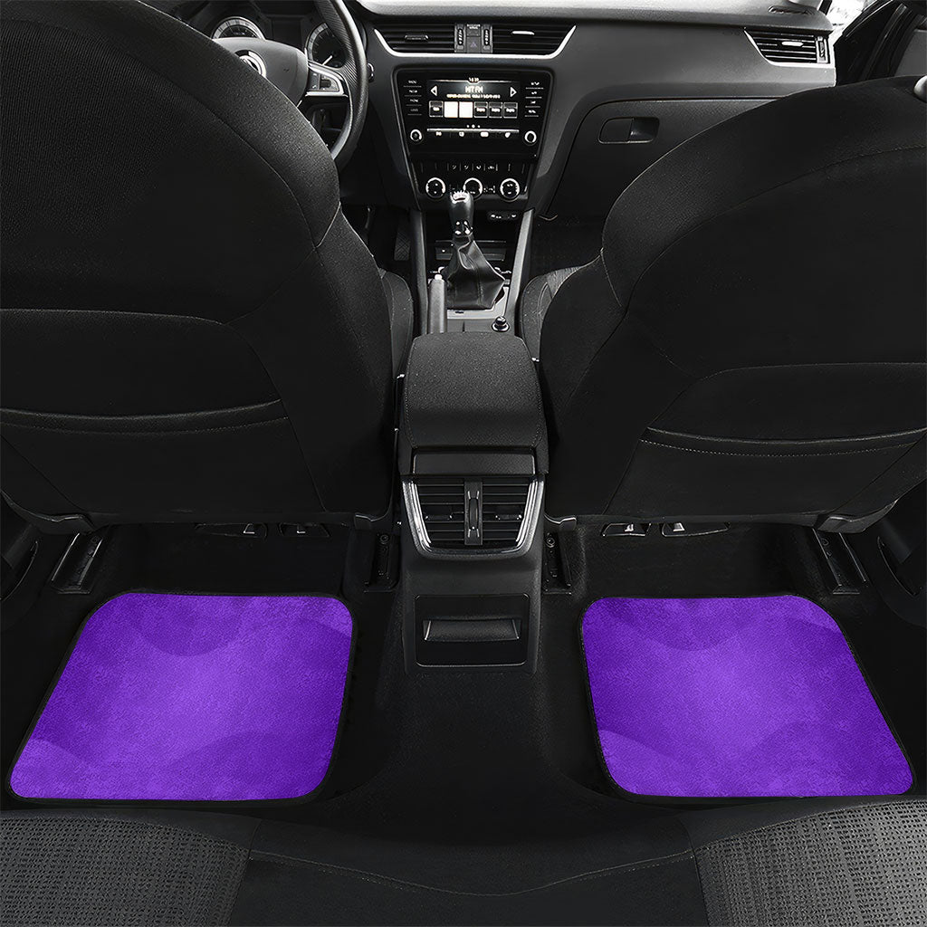 Lupus Awareness Car Mats Her Fight Is My Fight - Purple Ribbon Butterfly Wave Style