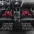 Maldives Dive Turtle Car Mats with Coral Reef Pattern and Island Spirit Slogan