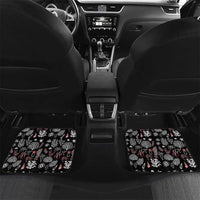 Maldives Dive Turtle Car Mats with Coral Reef Pattern and Island Spirit Slogan