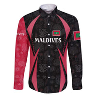 Maldives Dive Turtle Family Matching Off The Shoulder Long Sleeve Dress and Hawaiian Shirt with Coral Reef Pattern and Island Spirit Slogan