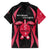 Maldives Dive Turtle Family Matching Tank Maxi Dress and Hawaiian Shirt with Coral Reef Pattern and Island Spirit Slogan
