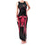 Maldives Dive Turtle Family Matching Tank Maxi Dress and Hawaiian Shirt with Coral Reef Pattern and Island Spirit Slogan