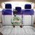 Belize National Emblem Back Car Seat Cover with Toucan Print and Flag-Inspired Blue Design