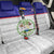 Belize National Emblem Back Car Seat Cover with Toucan Print and Flag-Inspired Blue Design