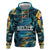 Belize Blue Hole Ocean View Hoodie with Tropical Marine Design and Flag Detail