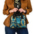 Belize Blue Hole Ocean View Shoulder Handbag with Tropical Marine Design and Flag Detail