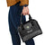 Belize Tribal Pattern Shoulder Handbag with National Emblem and Mayan Pyramid Design