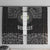 Belize Tribal Pattern Window Curtain with National Emblem and Mayan Pyramid Design