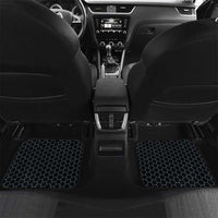 Custom American Flag Racing Car Mats Dirt Bike Motocross Racewear Hexagon and Lightning - Wonder Print Shop