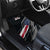 Custom American Flag Racing Car Mats Dirt Bike Motocross Racewear Hexagon and Lightning - Wonder Print Shop
