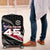 Custom American Flag Racing Luggage Cover Dirt Bike Motocross Racewear Hexagon and Lightning - Wonder Print Shop