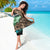 Crappie Fishing Customize Name Sarong Forest and Camo Background in Outdoor Fishing - Wonder Print Shop