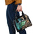 Crappie Fishing Customize Name Shoulder Handbag Forest and Camo Background in Outdoor Fishing - Wonder Print Shop