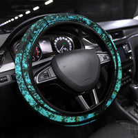 Crappie Fishing Customize Name Steering Wheel Cover Forest and Camo Background in Outdoor Fishing - Wonder Print Shop