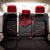 Bowling Team Back Car Seat Cover Red and Black Strike Graphic and Custom Name Section - Wonder Print Shop