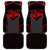Bowling Team Car Mats Red and Black Strike Graphic and Custom Name Section - Wonder Print Shop