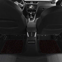 Bowling Team Car Mats Red and Black Strike Graphic and Custom Name Section - Wonder Print Shop