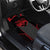 Bowling Team Car Mats Red and Black Strike Graphic and Custom Name Section - Wonder Print Shop
